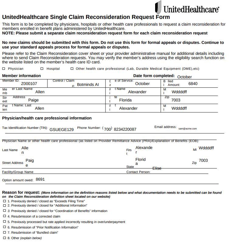 Claim Process Automation