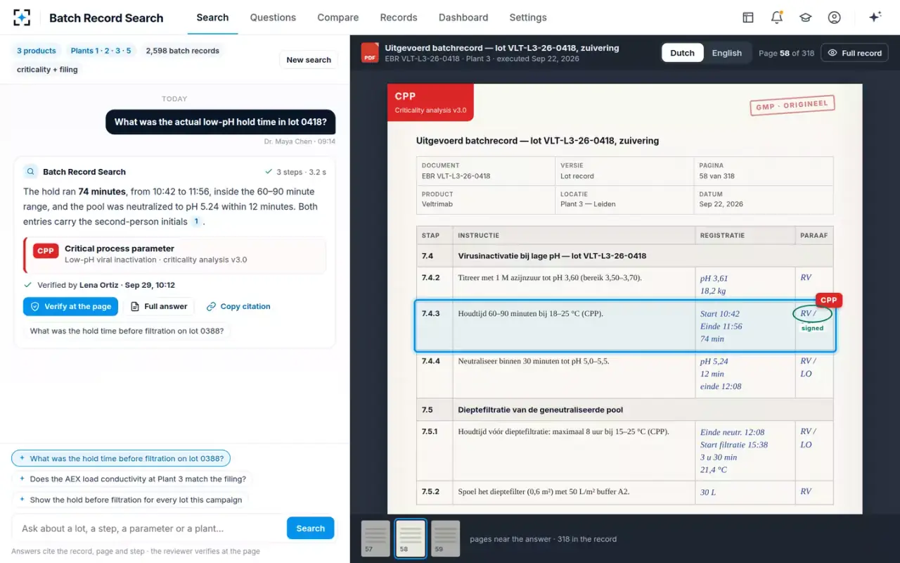 Batch Record Search — Search