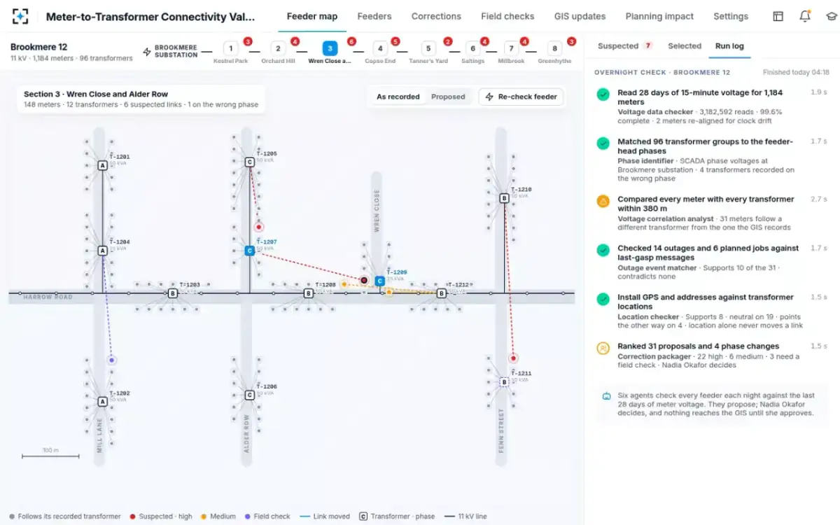 Meter-to-Transformer Connectivity Validation — The nightly check