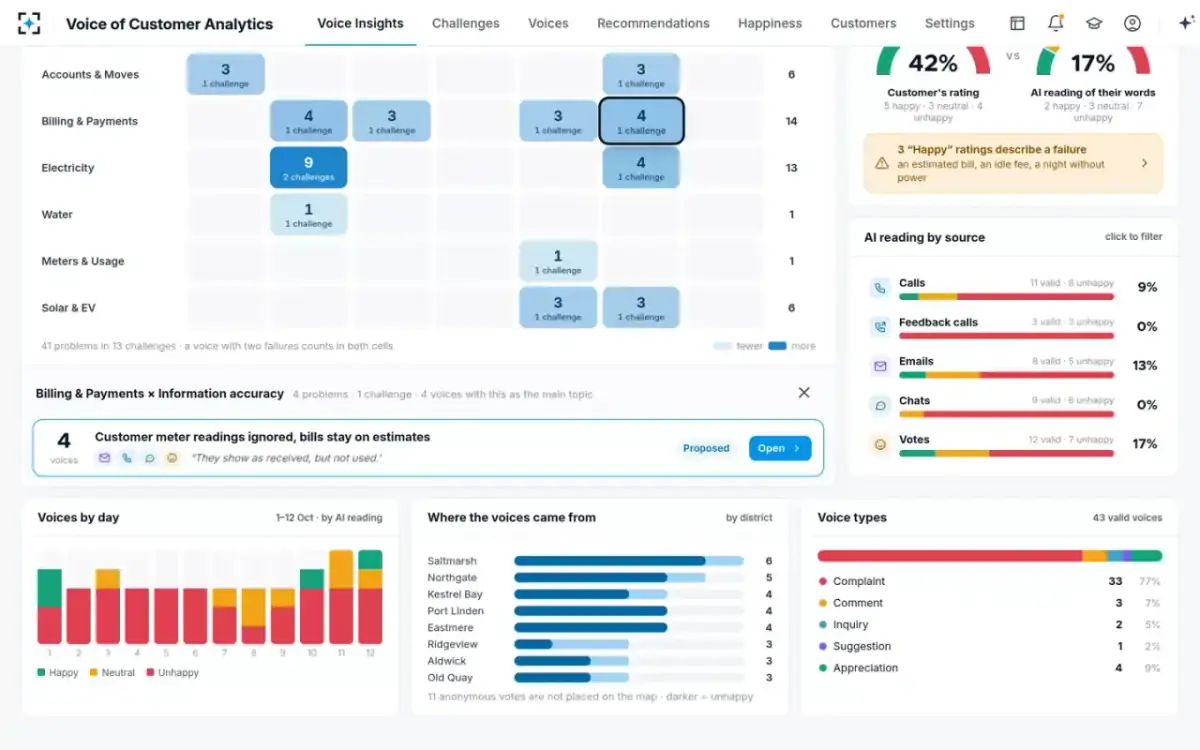 Voice of Customer Analytics — The cell that hurts