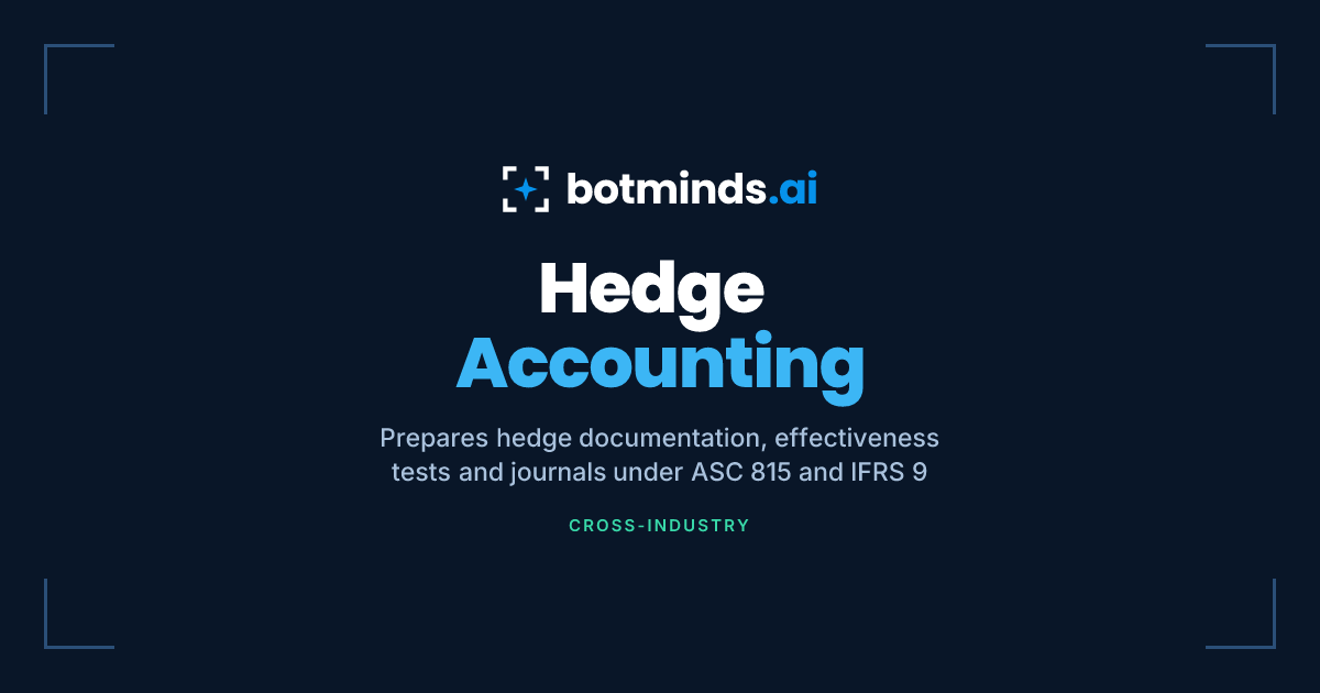 Hedge Accounting — hedge accounting software for ASC 815 and IFRS 9